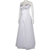 Wicked 2025 Glinda weiß Kleid Cosplay Kostüm